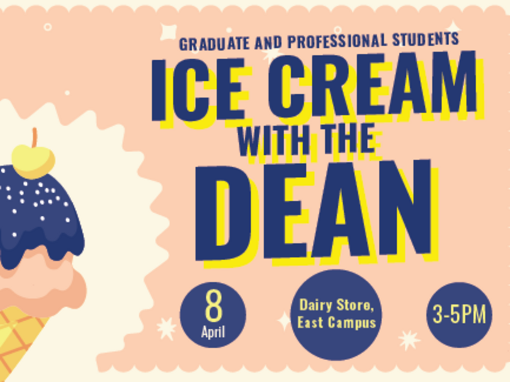 Ice cream with the dean